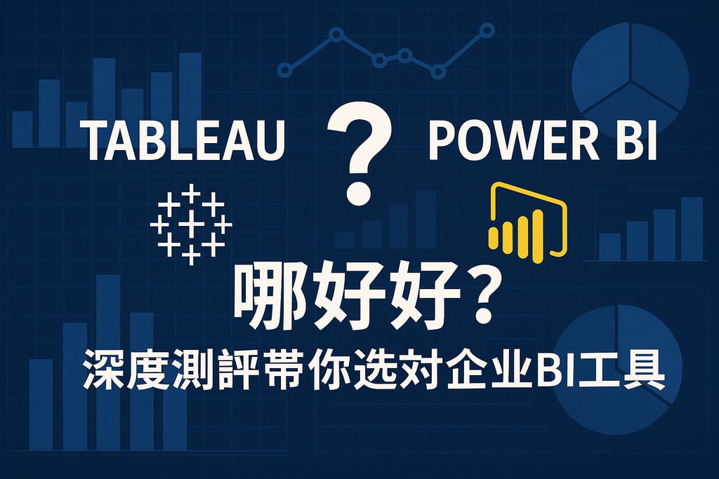 Tableau和Power BI哪个好？深度测评带你选对企业BI工具